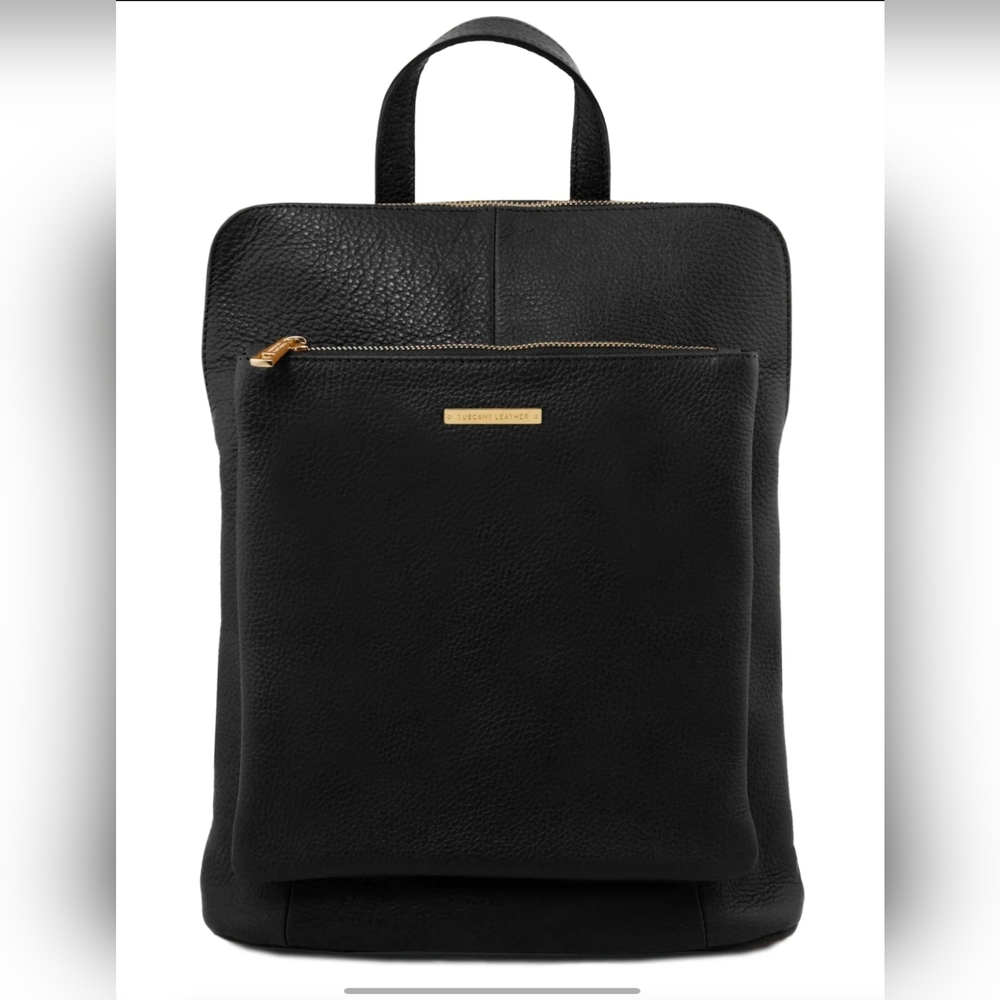 Tuscany Leather TL Bag Convertable Backpack Made In Italy